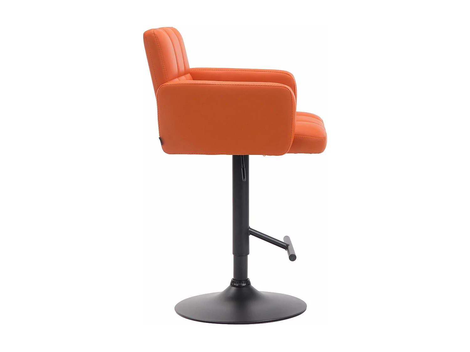 Tabouret de bar x1 noire 60 x 56 x 93 cm 10_0005189