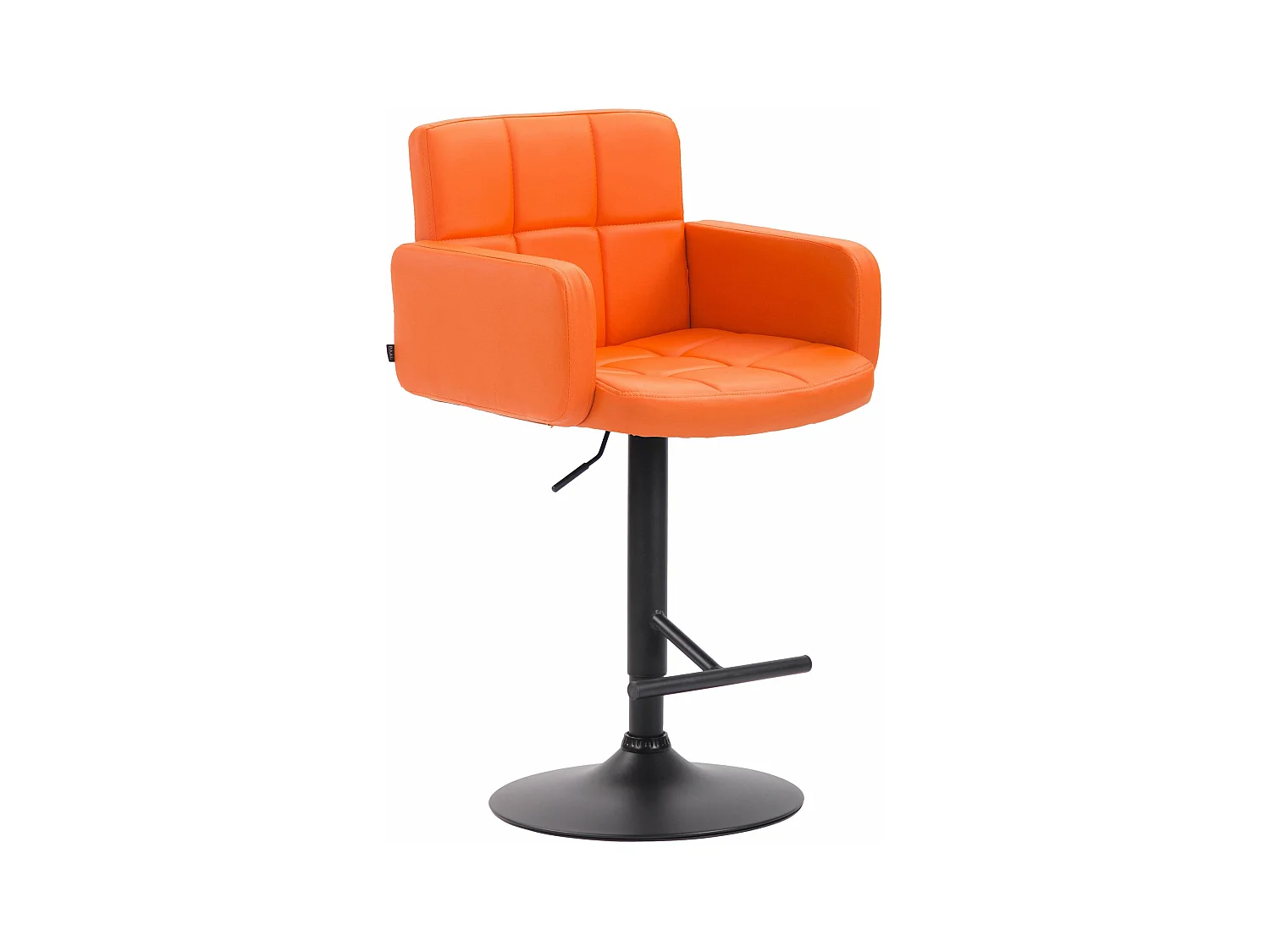 Tabouret de bar x1 noire 60 x 56 x 93 cm 10_0005189