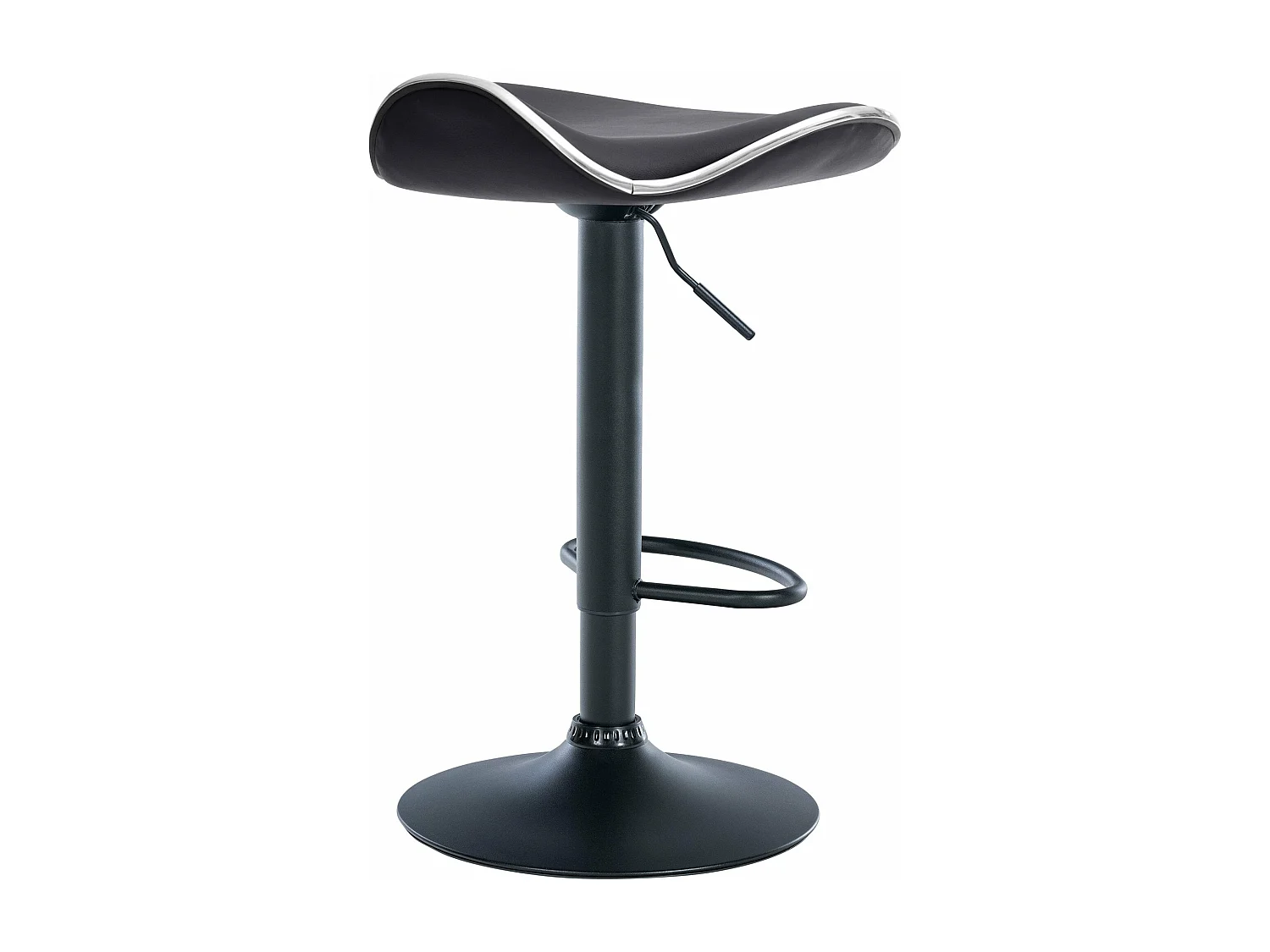 Tabouret de bar x1 métal argentée 45 x 45 x 71 cm 10_0005383