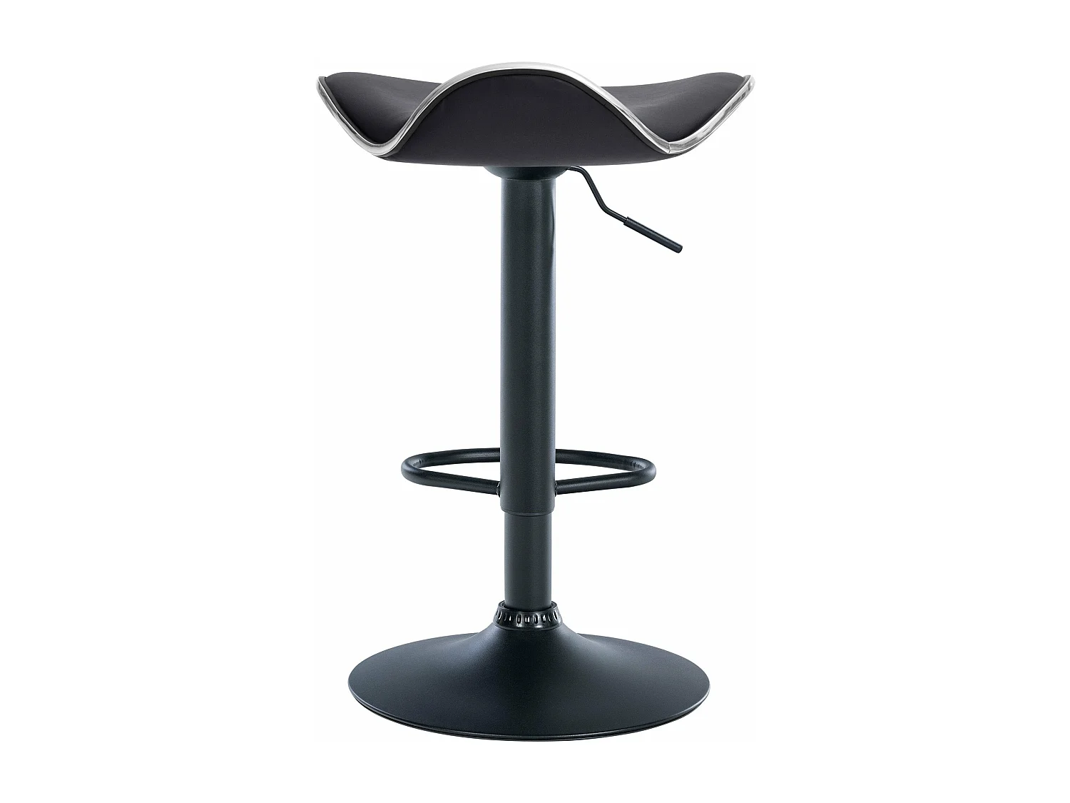 Tabouret de bar x1 métal argentée 45 x 45 x 71 cm 10_0005383