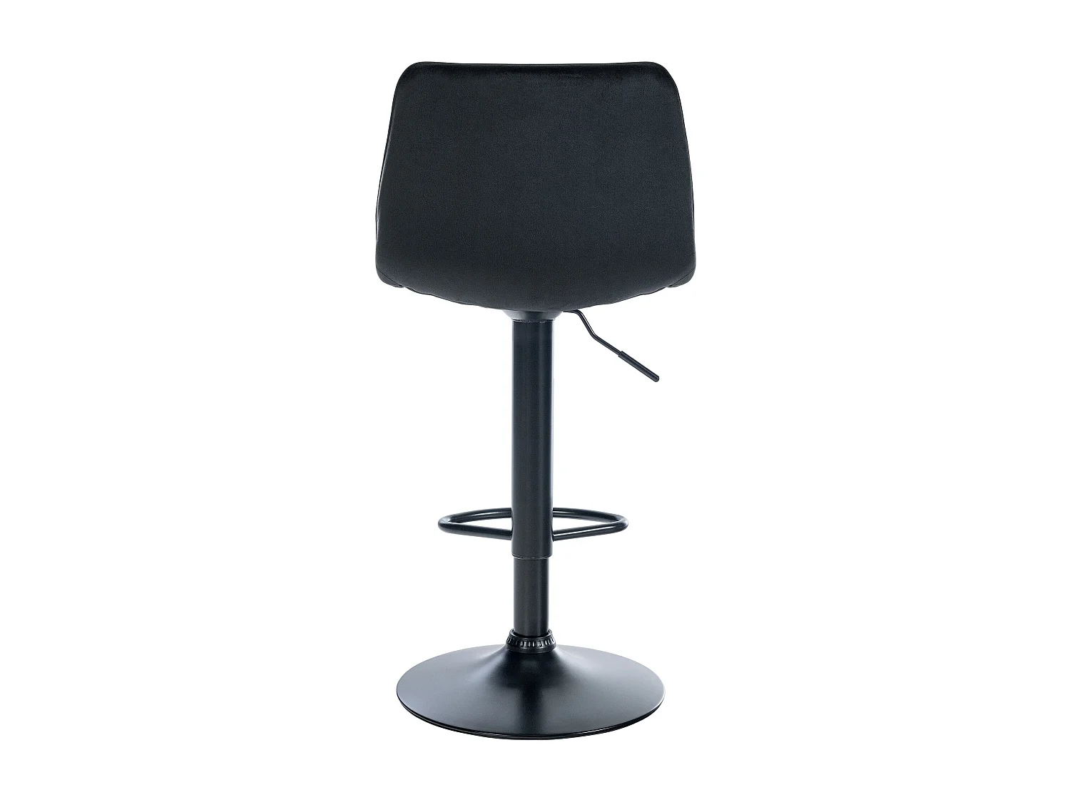 Lot de 2 tabourets métal argentée 45 x 46 x 89 cm 10_0004303