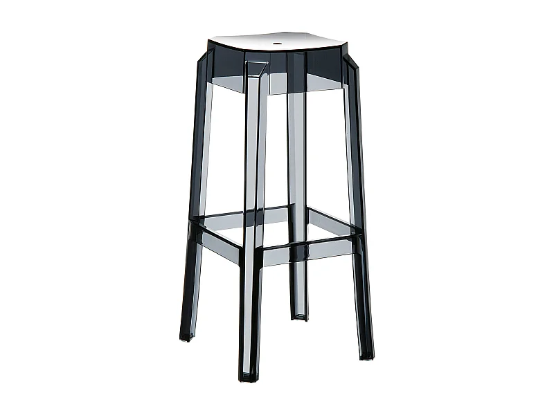 Tabouret de bar x1 noire 36 x 36 x 75 cm 10_0004873
