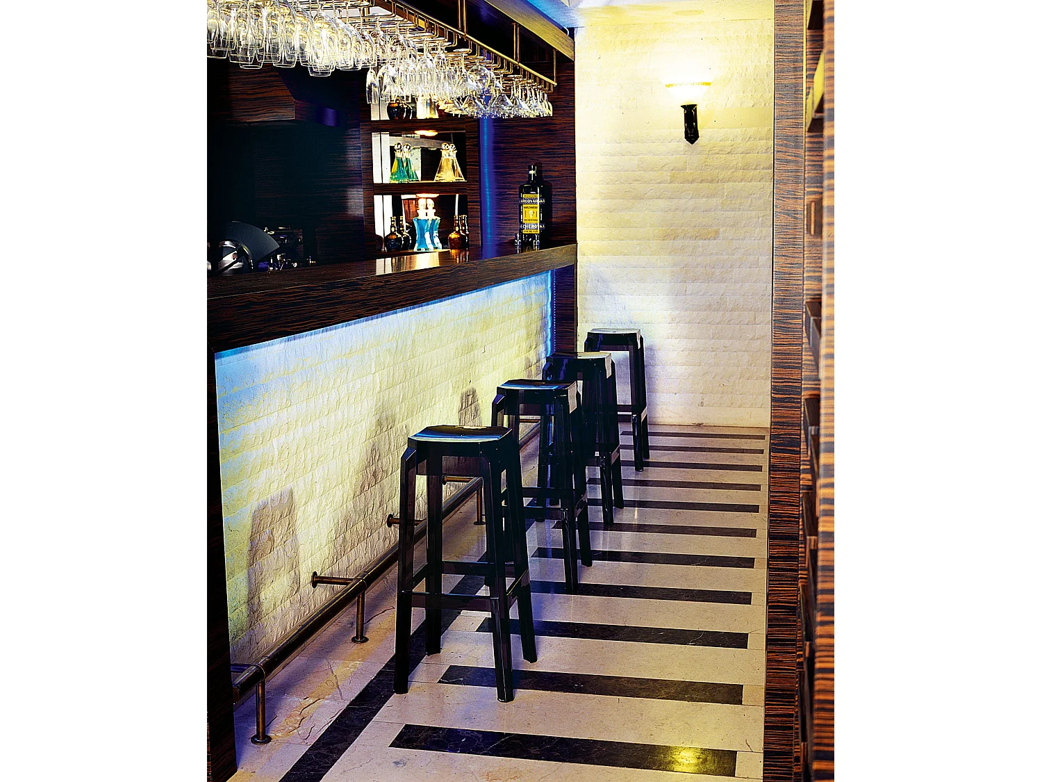 Tabouret de bar x1 noire 36 x 36 x 75 cm 10_0004873