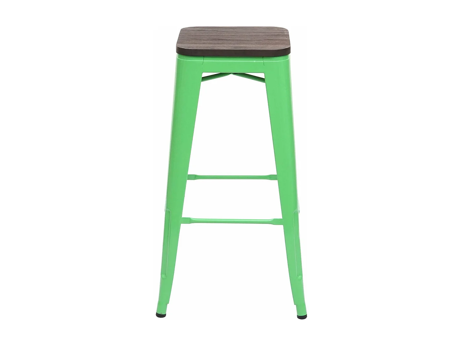 Tabouret de bar chaise métal marron 42 x 42 x 76 cm 04_0005244