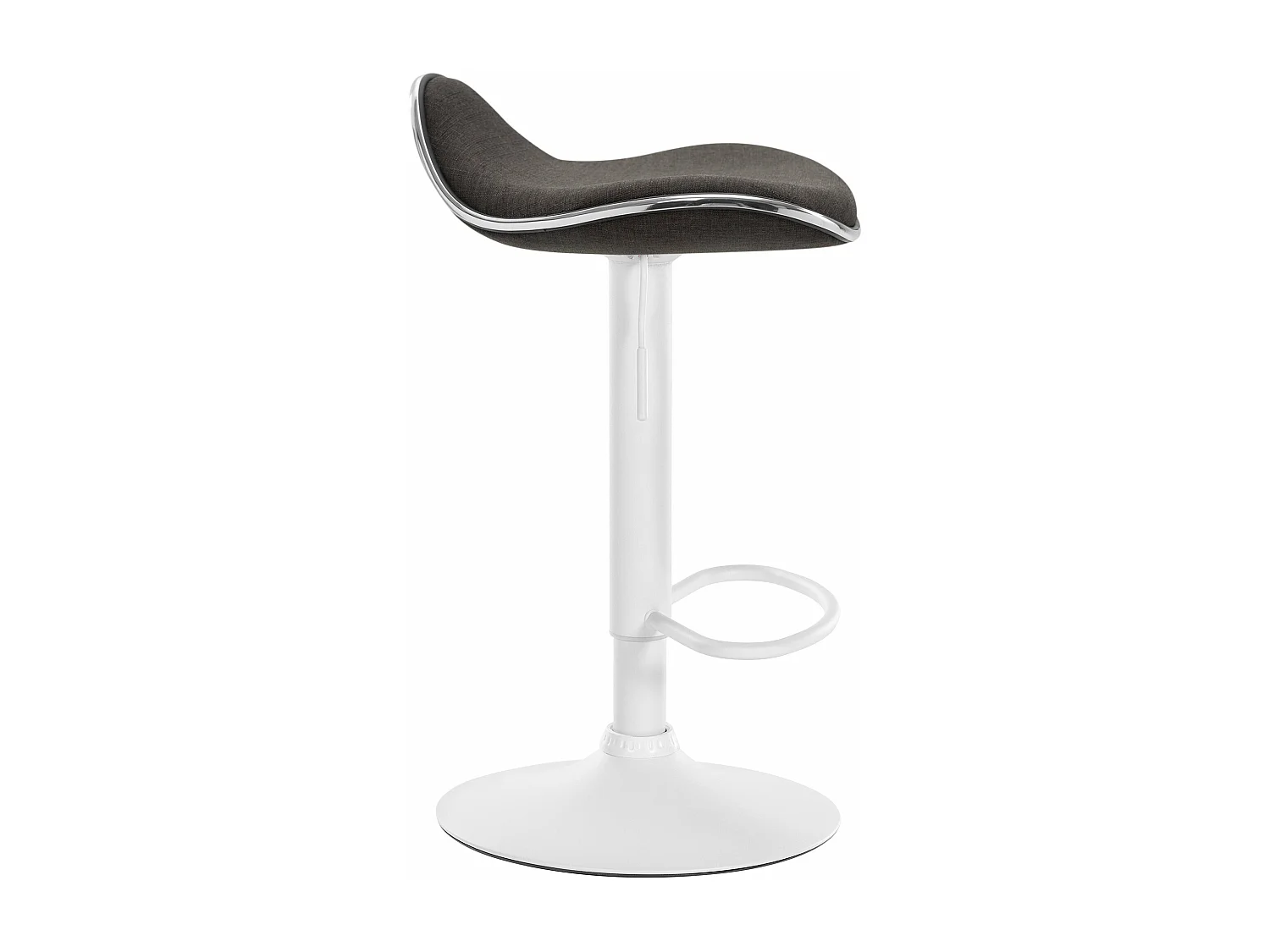 Tabouret de bar x1 métal blanche 45 x 45 x 71 cm 10_0005396