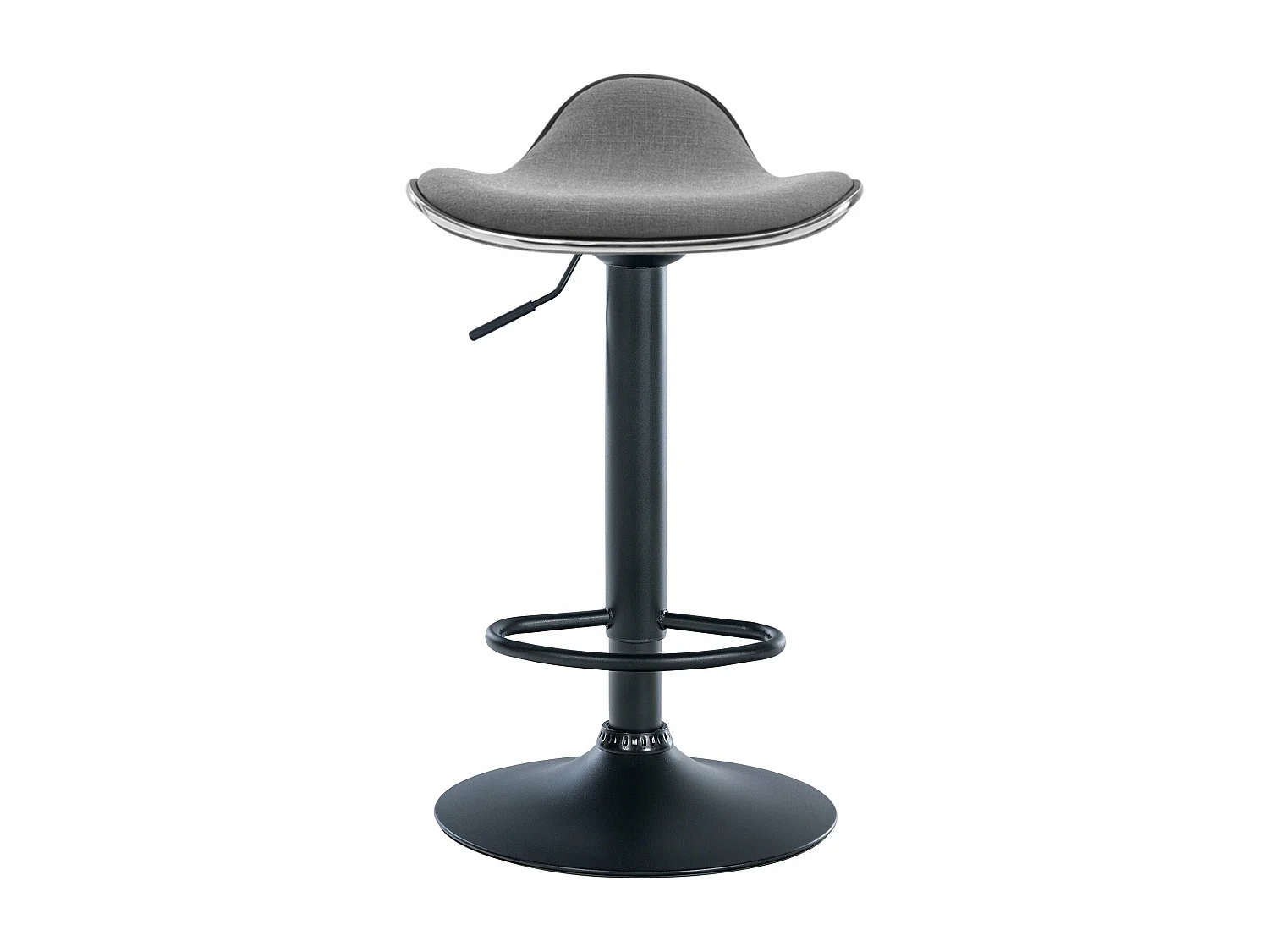 Tabouret de bar x1 métal grise 45 x 45 x 71 cm 10_0005392