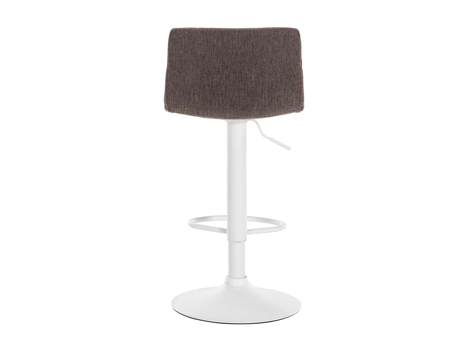 Tabouret de bar x1 métal blanche 39 x 36 x 84 cm 10_0004977