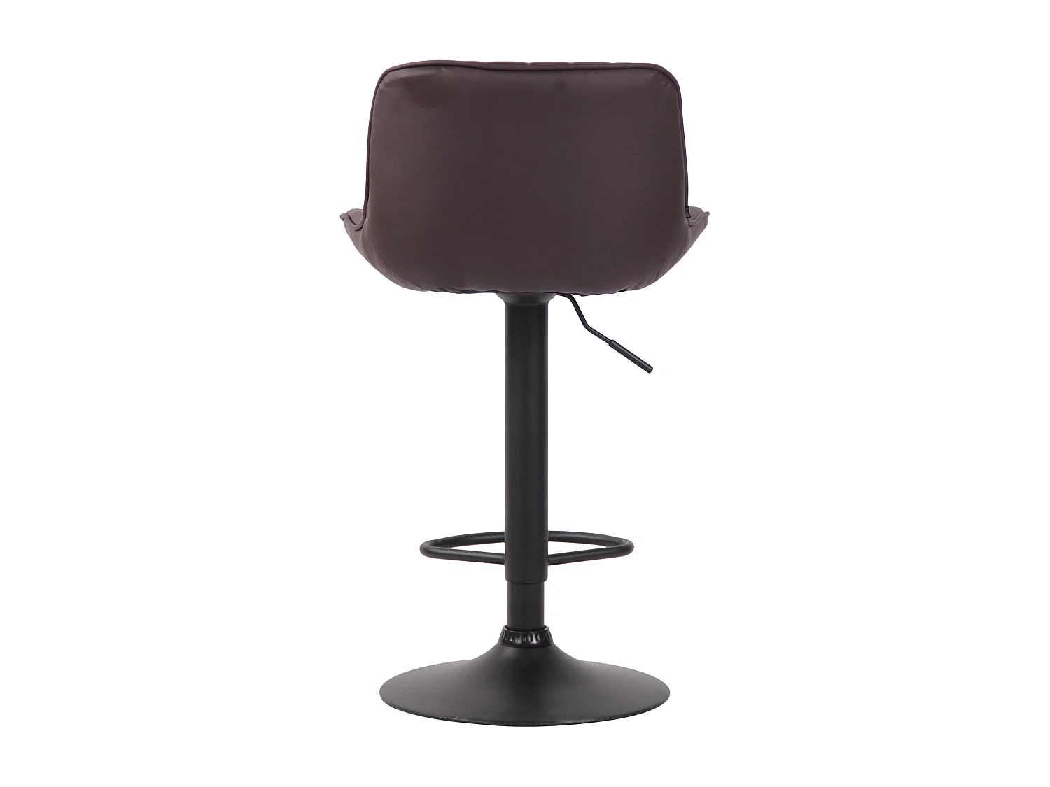 Tabouret de bar chaise métal marron 50 x 50 x 86 cm 10_0005098