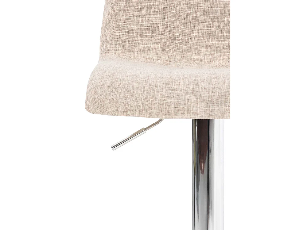 Tabouret de bar x1 métal crème 39 x 36 x 84 cm 10_0004966