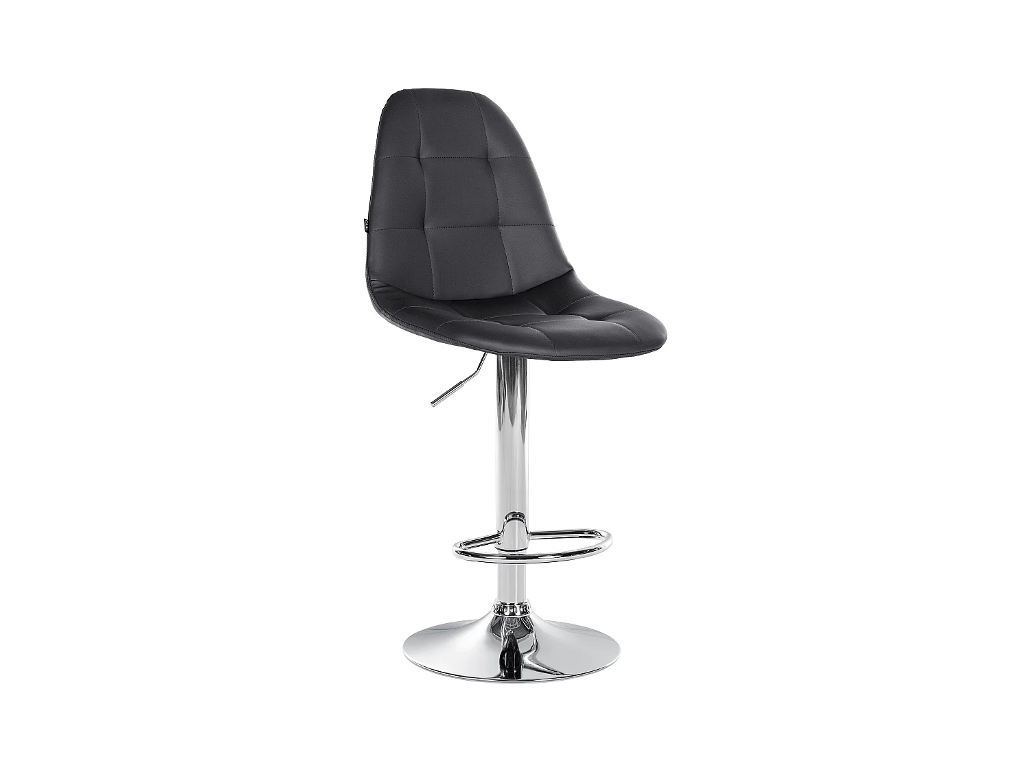 Tabouret de bar x1 métal argentée 47 x 56 x 58 cm 10_0004826