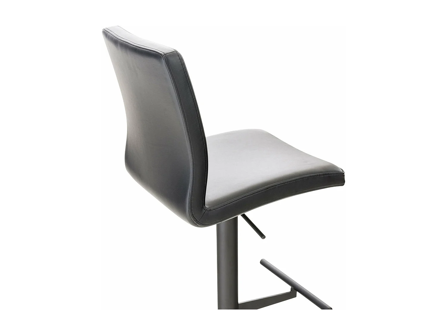 Tabouret de bar x1 métal argentée 40 x 49 x 93 cm 10_0004566