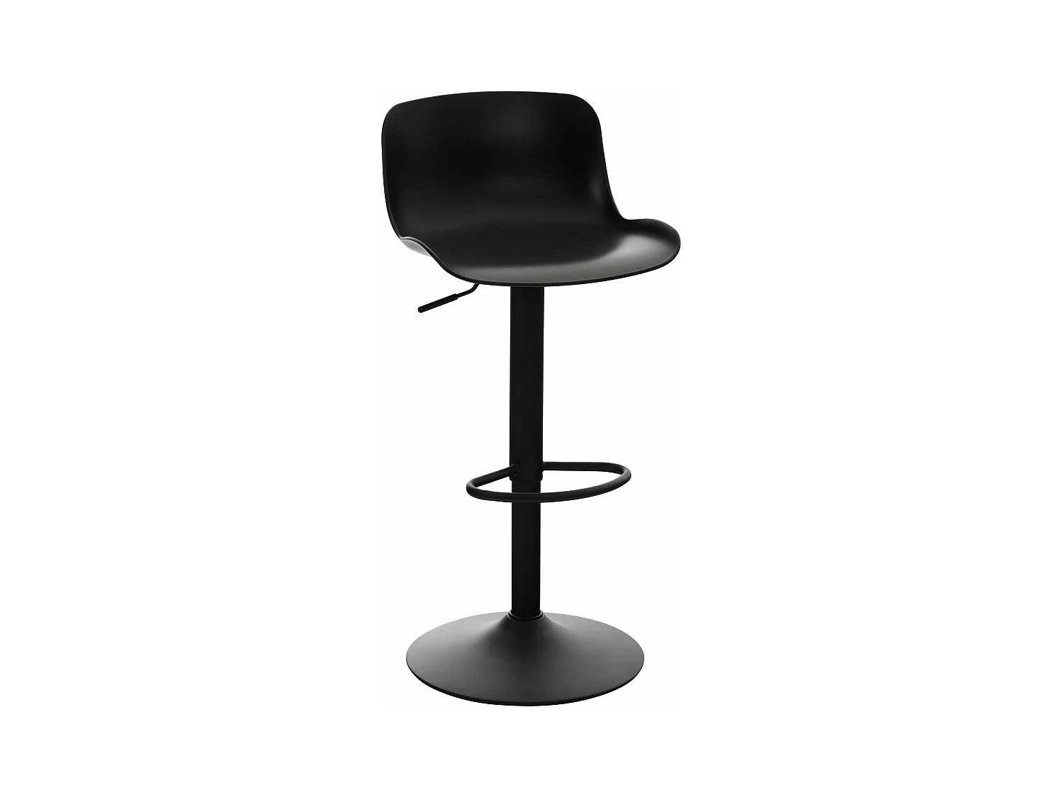 Tabouret de bar x1 métal argentée 44 x 44 x 81 cm 10_0004530