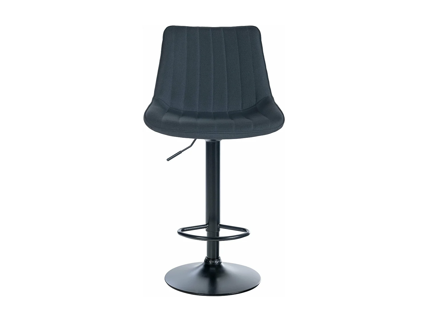 Tabouret de bar x1 métal grise 49.5 x 50 x 91 cm 10_0005438