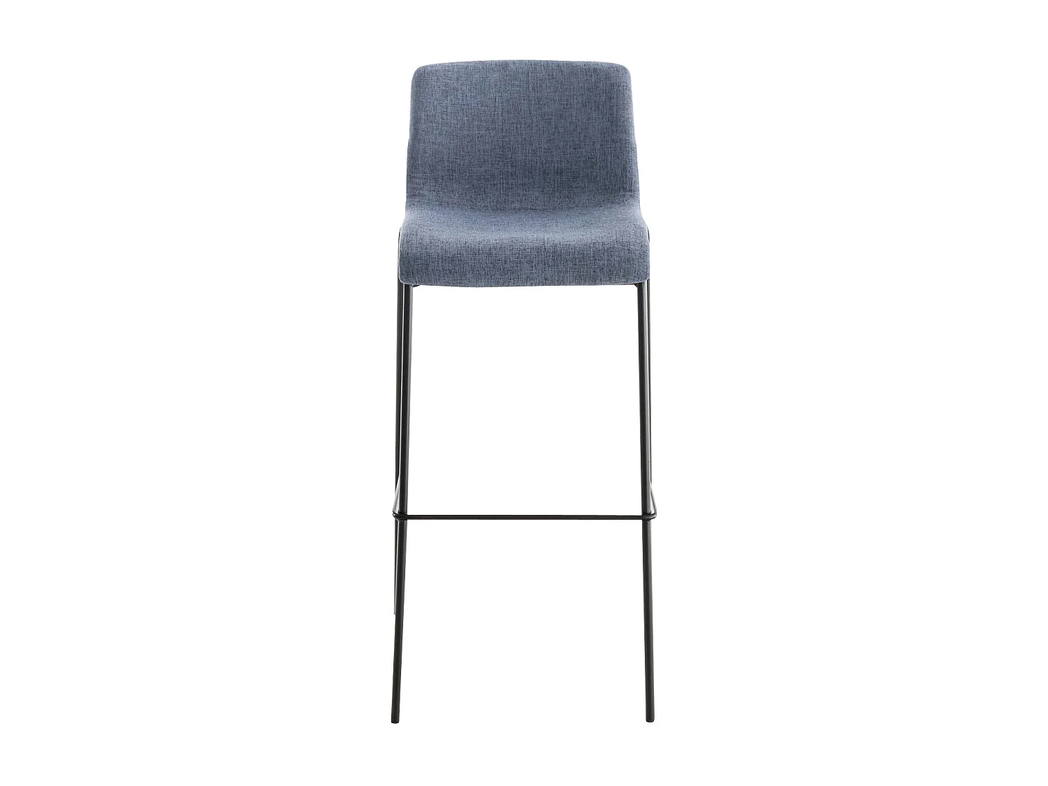 Tabouret de bar x1 métal bleue 43 x 48 x 100 cm 10_0004952