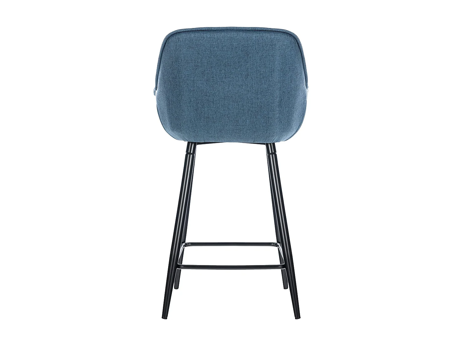 Lot de 2 tabourets métal bleue 54 x 57.5 x 93.5 cm 10_0004168