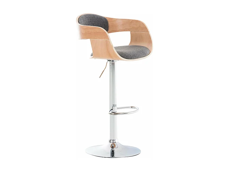 Tabouret de bar x1 bois marron 50 x 48 x 88 cm 10_0005052