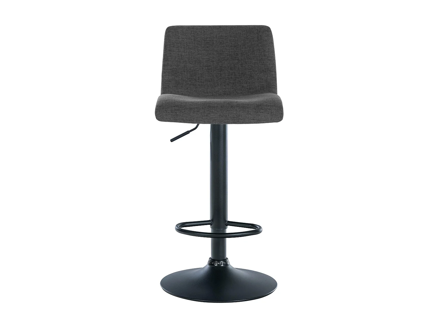 Tabouret de bar x1 métal grise 39 x 36 x 84 cm 10_0004557