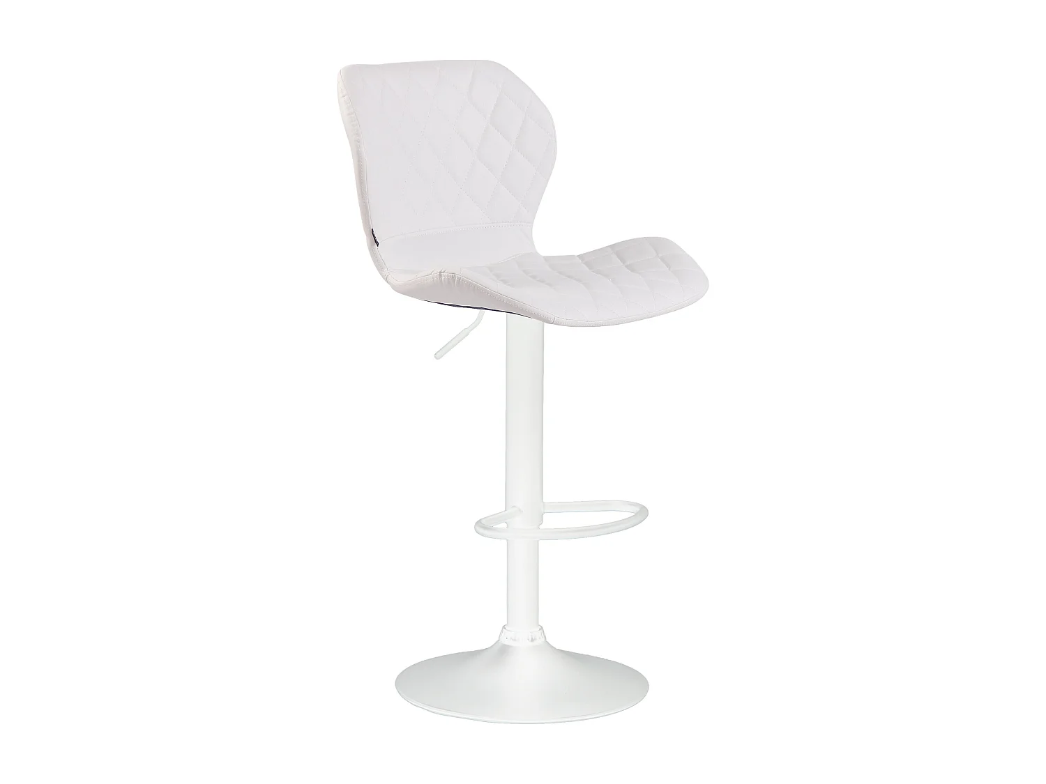Tabouret de bar x1 métal blanche 47 x 51 x 88 cm 10_0004654