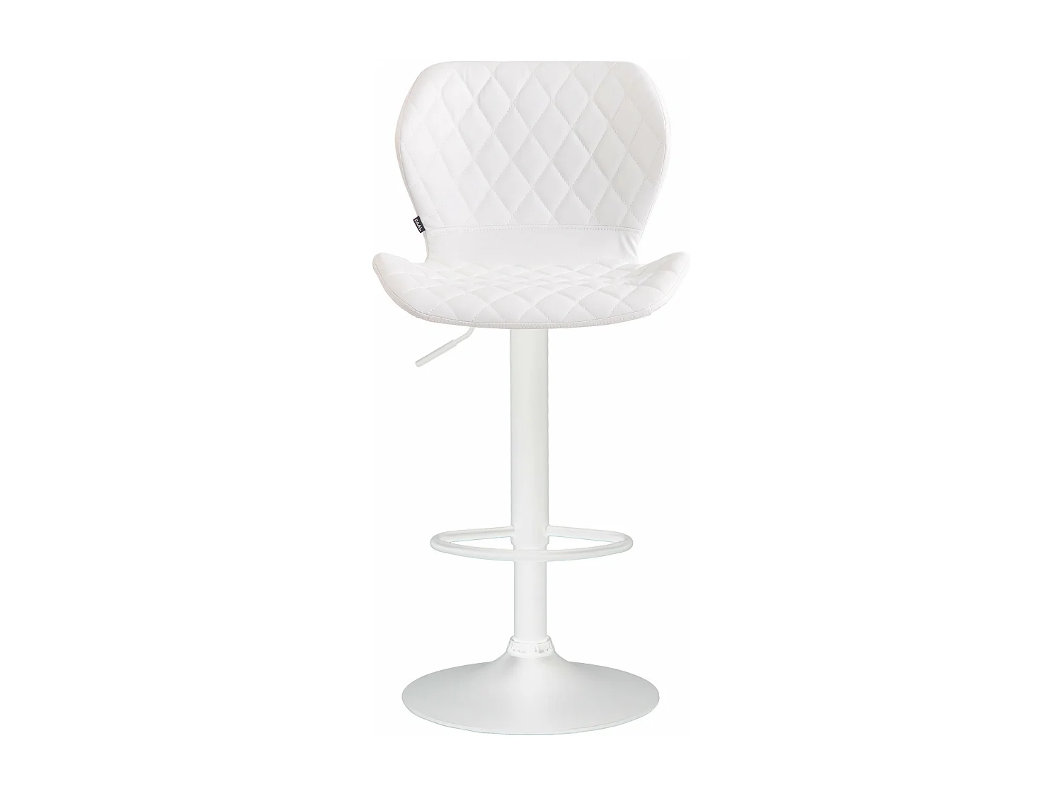 Tabouret de bar x1 métal blanche 47 x 51 x 88 cm 10_0004654