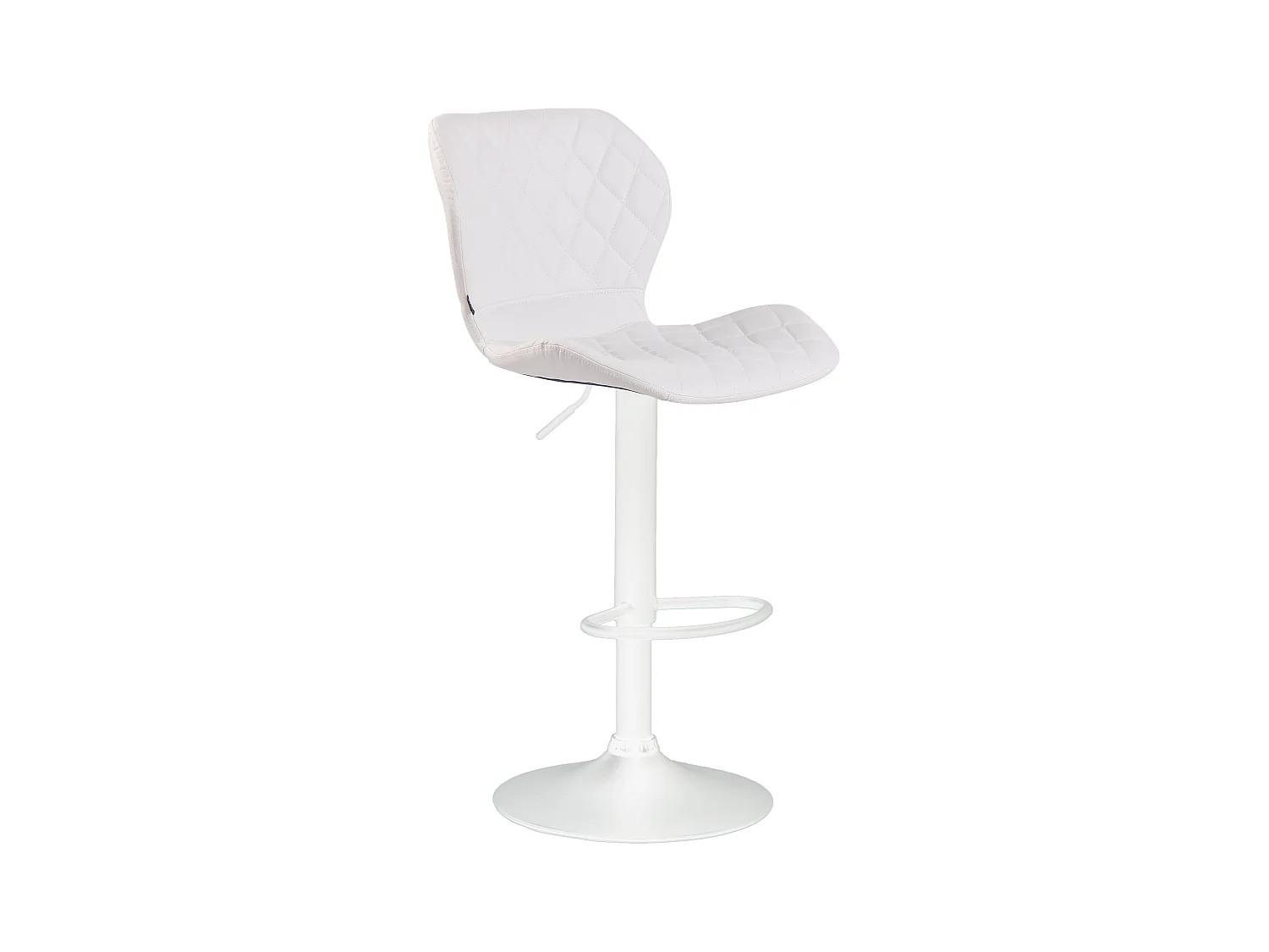 Tabouret de bar x1 métal blanche 47 x 51 x 88 cm 10_0004654