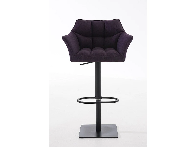 Tabouret de bar chaise métal argentée 64 x 45 x 88 cm 10_0004697