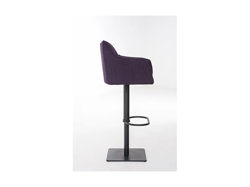 Tabouret de bar chaise métal argentée 64 x 45 x 88 cm 10_0004697