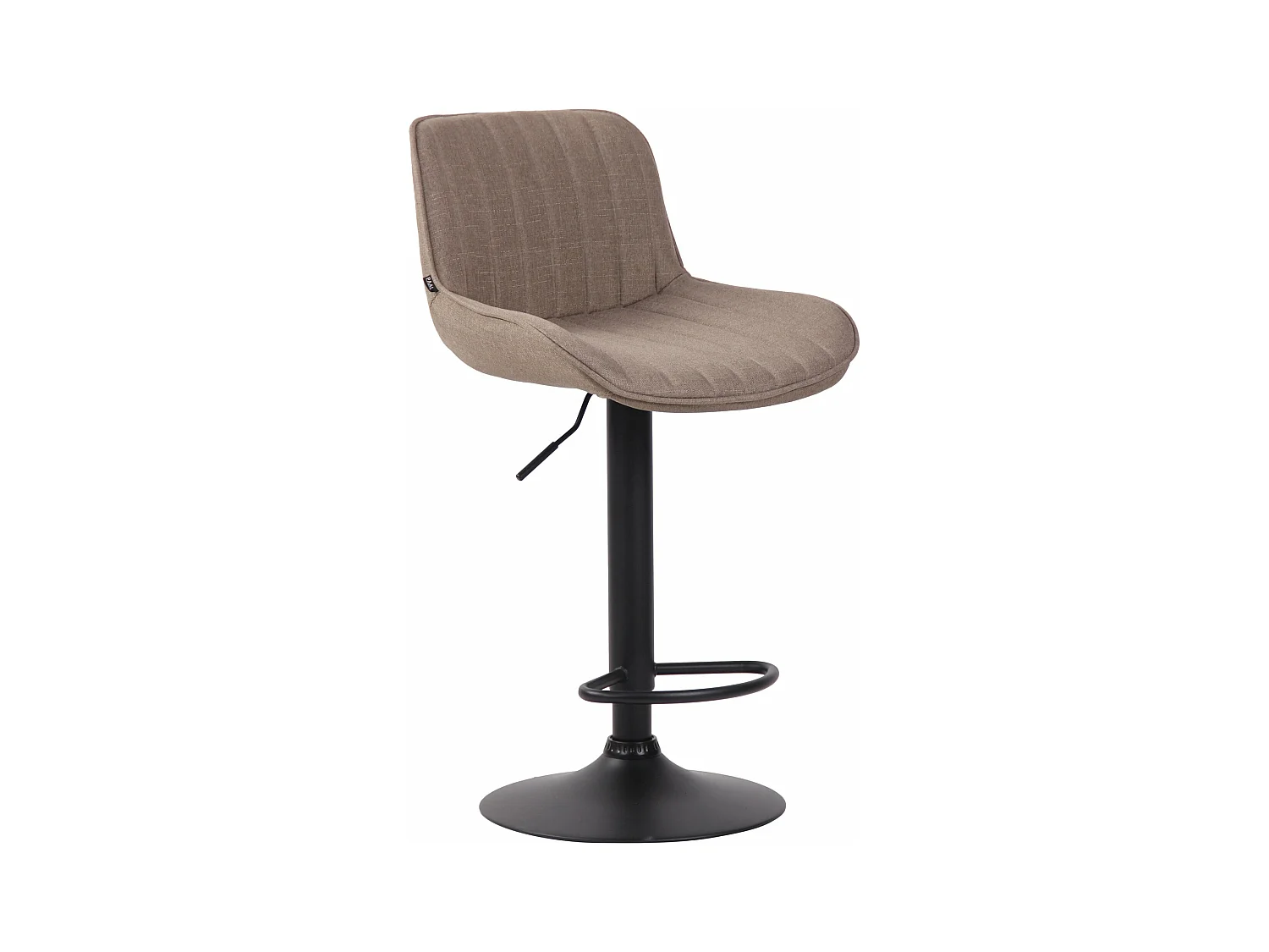 Tabouret de bar chaise métal argentée 50 x 50 x 86 cm 10_0005119