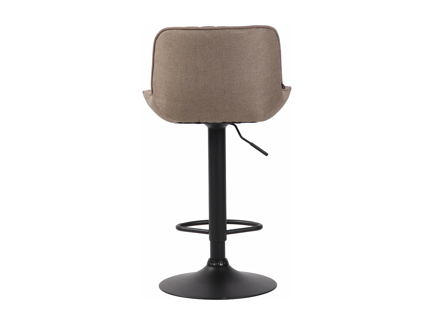 Tabouret de bar chaise métal argentée 50 x 50 x 86 cm 10_0005119