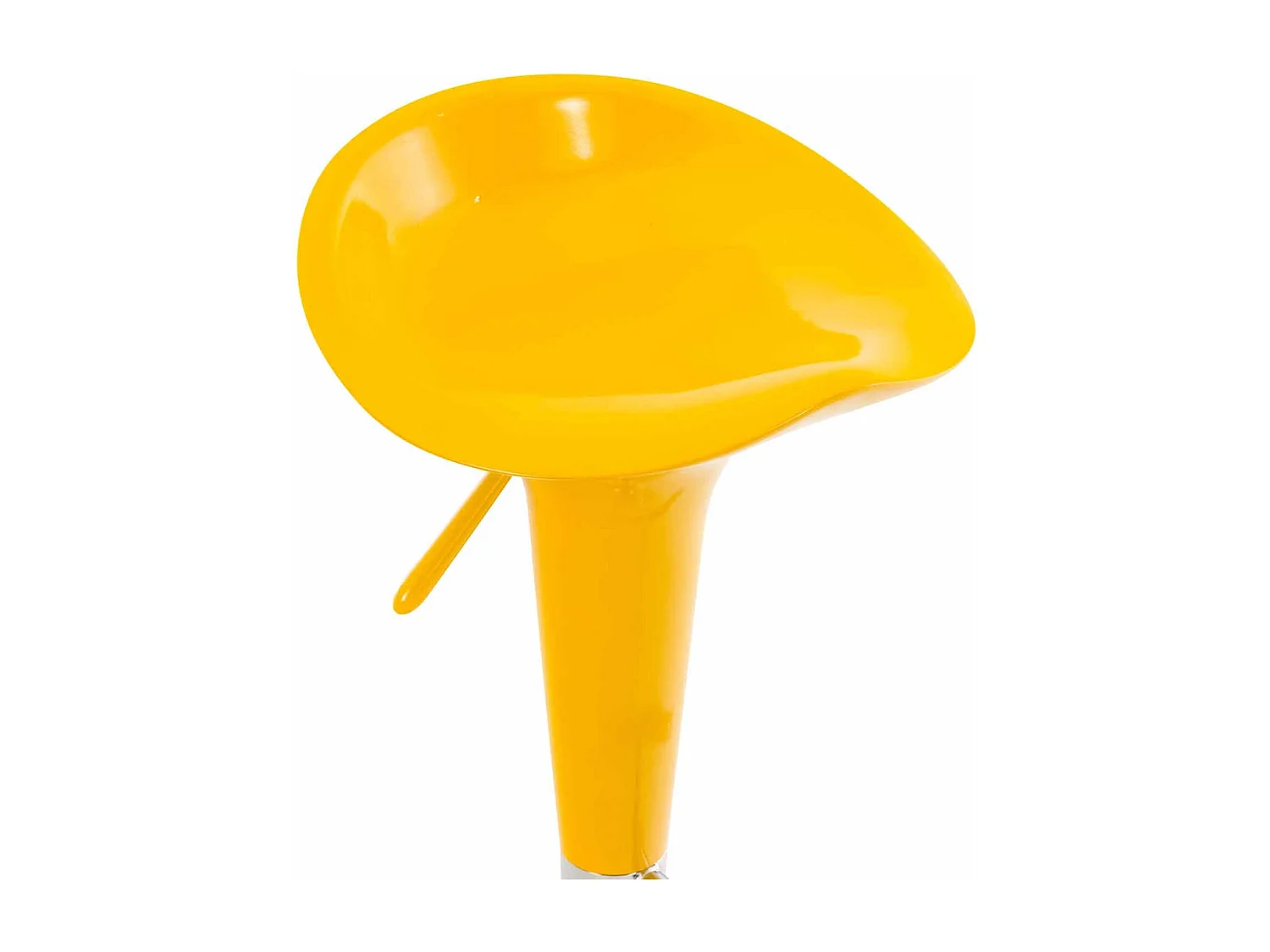 Tabouret de bar x1 métal jaune 37 x 37 x 87 cm 10_0005369