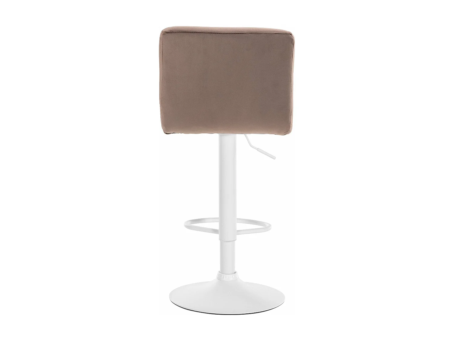 Lot de 2 tabourets métal blanche 46 x 47 x 94 cm 10_0004400