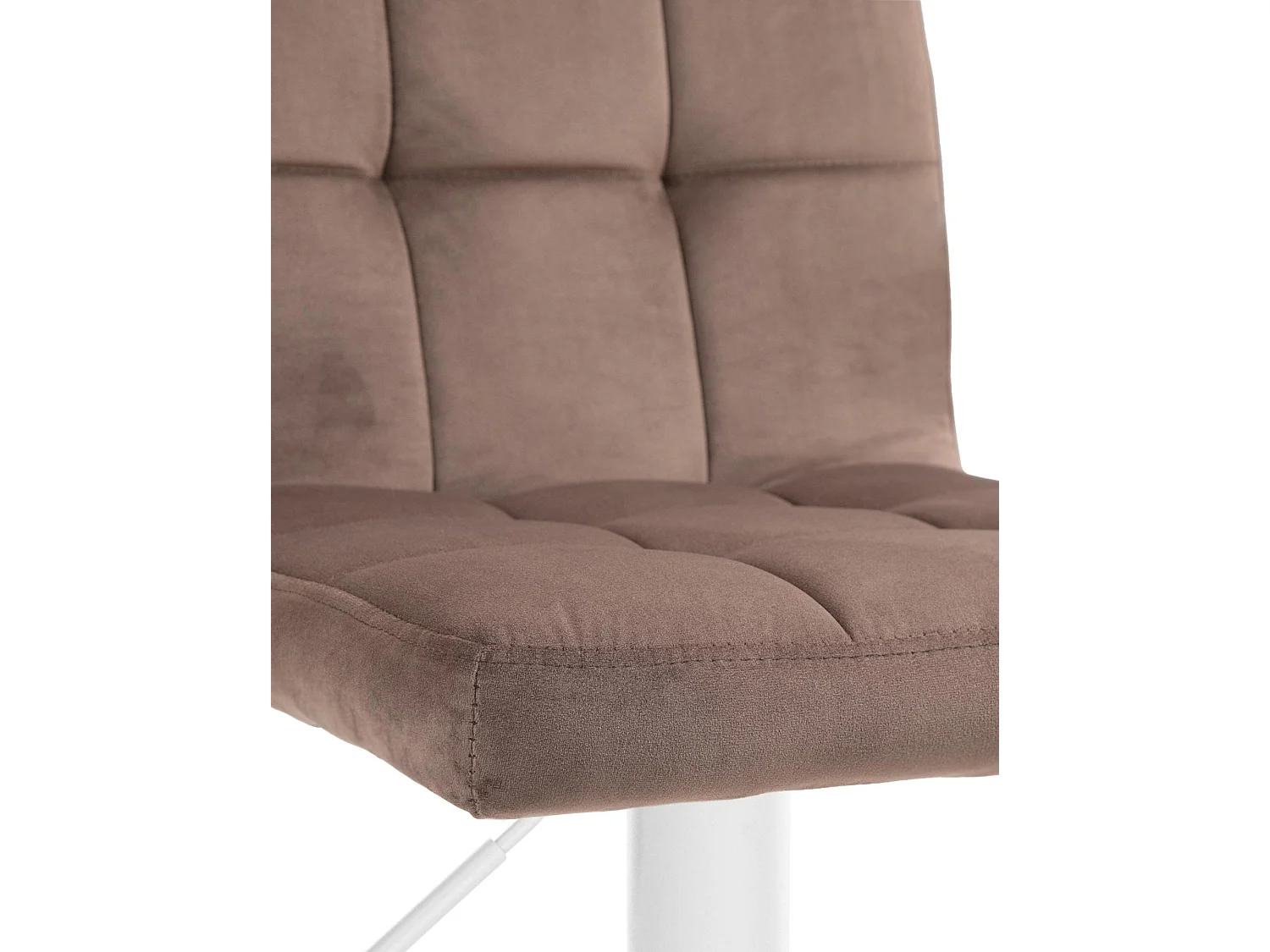 Lot de 2 tabourets métal blanche 46 x 47 x 94 cm 10_0004400