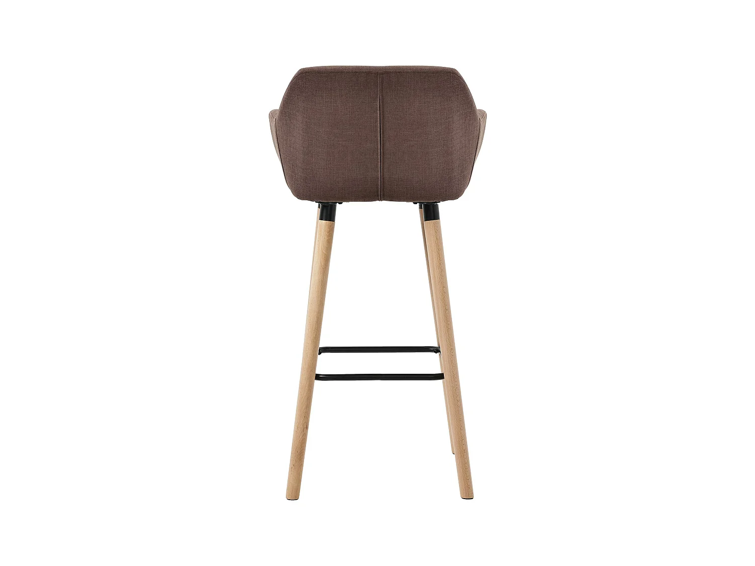 Tabouret de bar lounge métal marron 51 x 50 x 101 cm 10_0004919