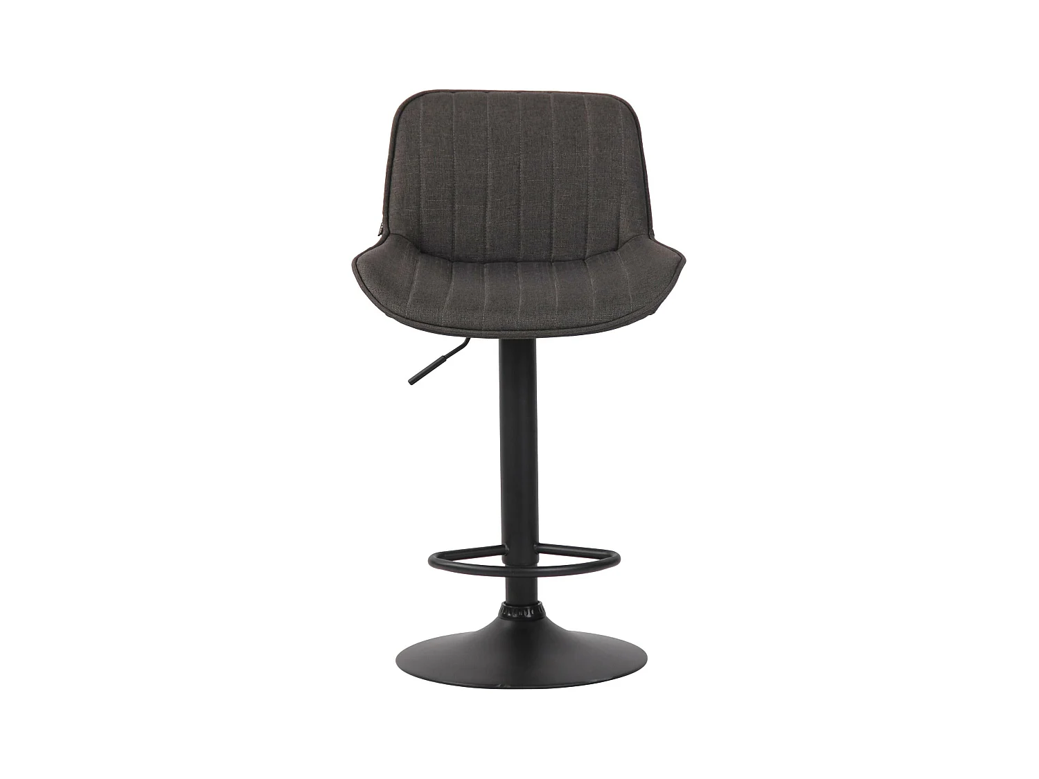 Lot de 2 tabourets métal grise 50 x 50 x 86 cm 10_0004288