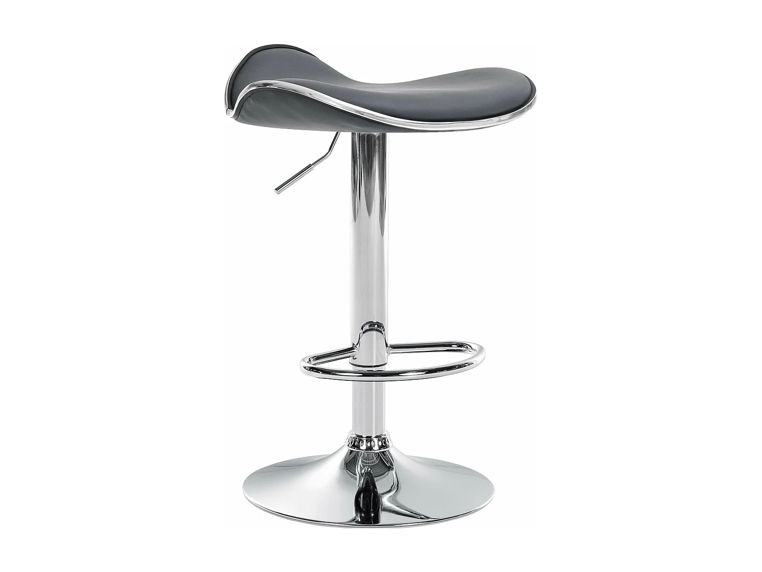 Tabouret de bar x1 métal grise 45 x 45 x 71 cm 10_0005381