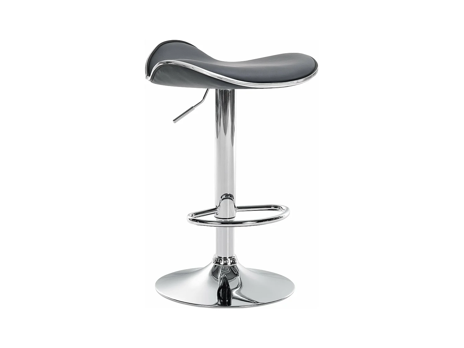 Tabouret de bar x1 métal grise 45 x 45 x 71 cm 10_0005381