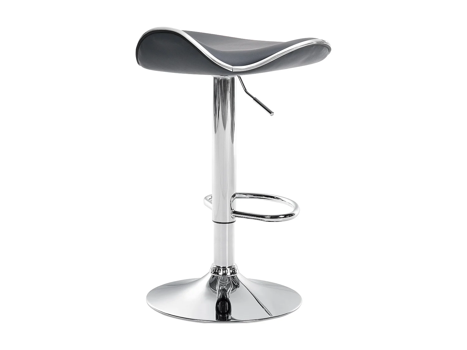 Tabouret de bar x1 métal grise 45 x 45 x 71 cm 10_0005381