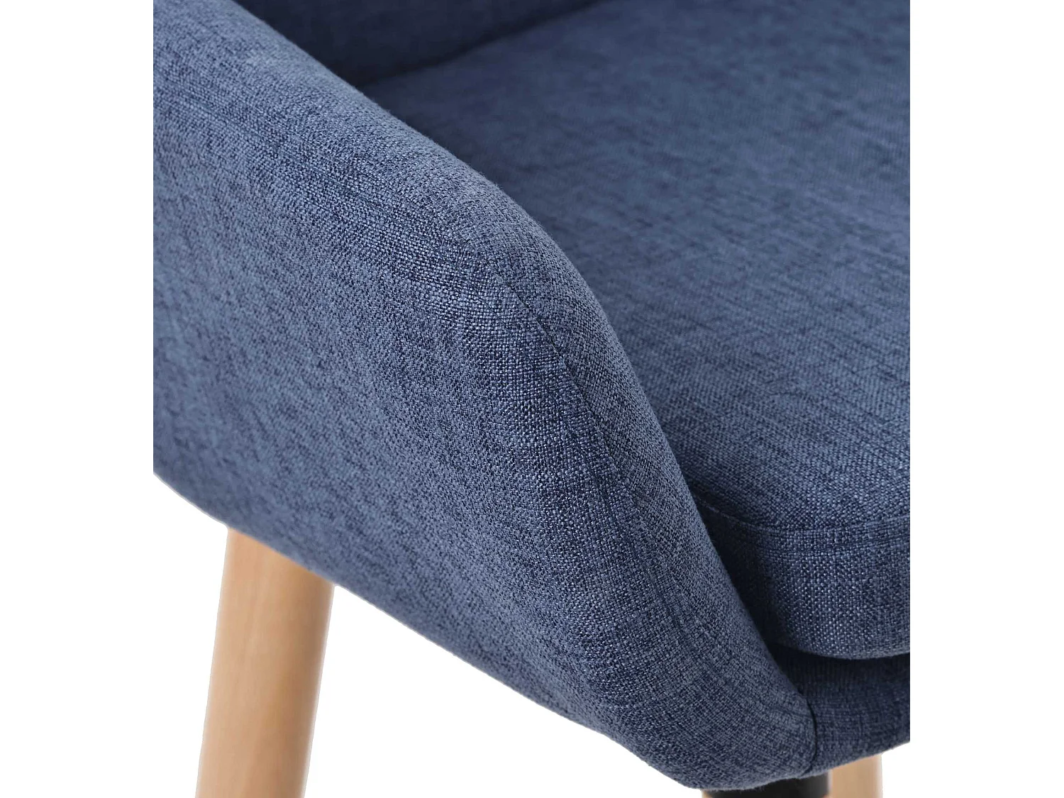 Tabouret de bar lounge métal bleue 51 x 50 x 101 cm 10_0004918