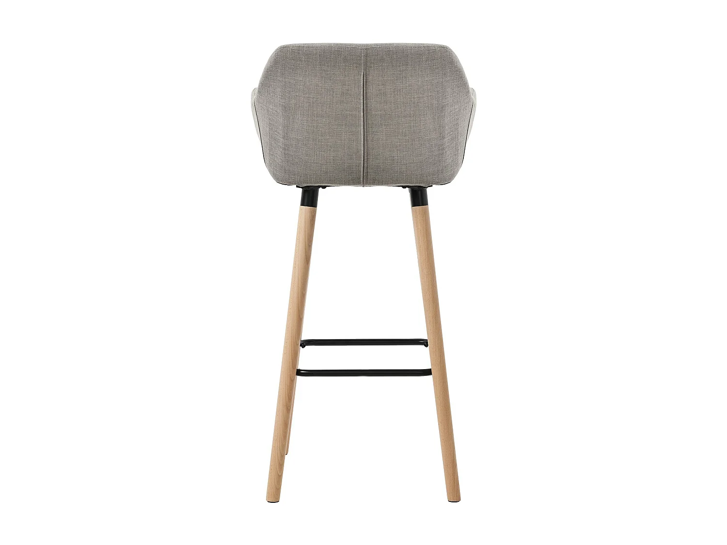 Lot de 2 tabourets métal marron 51 x 50 x 101 cm 10_0004174