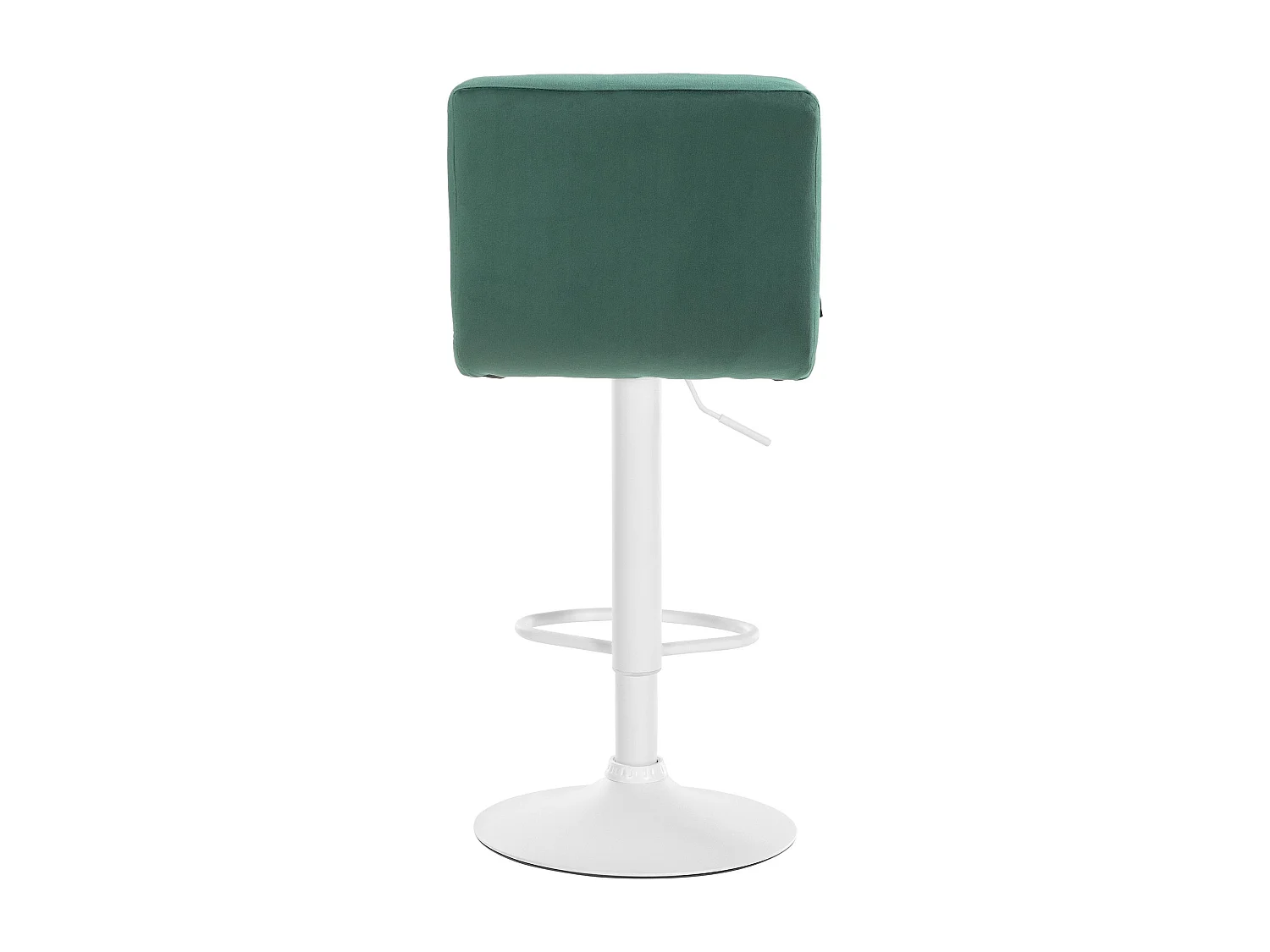 Tabouret de bar chaise métal blanche 46 x 47 x 94 cm 10_0005339