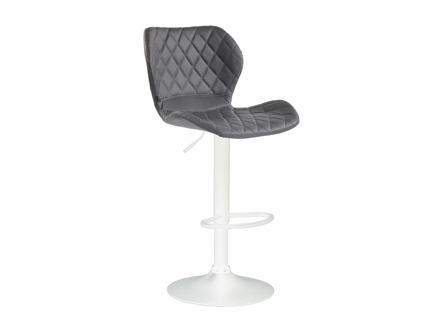 Tabouret de bar x1 métal blanche 47 x 51 x 88 cm 10_0004652