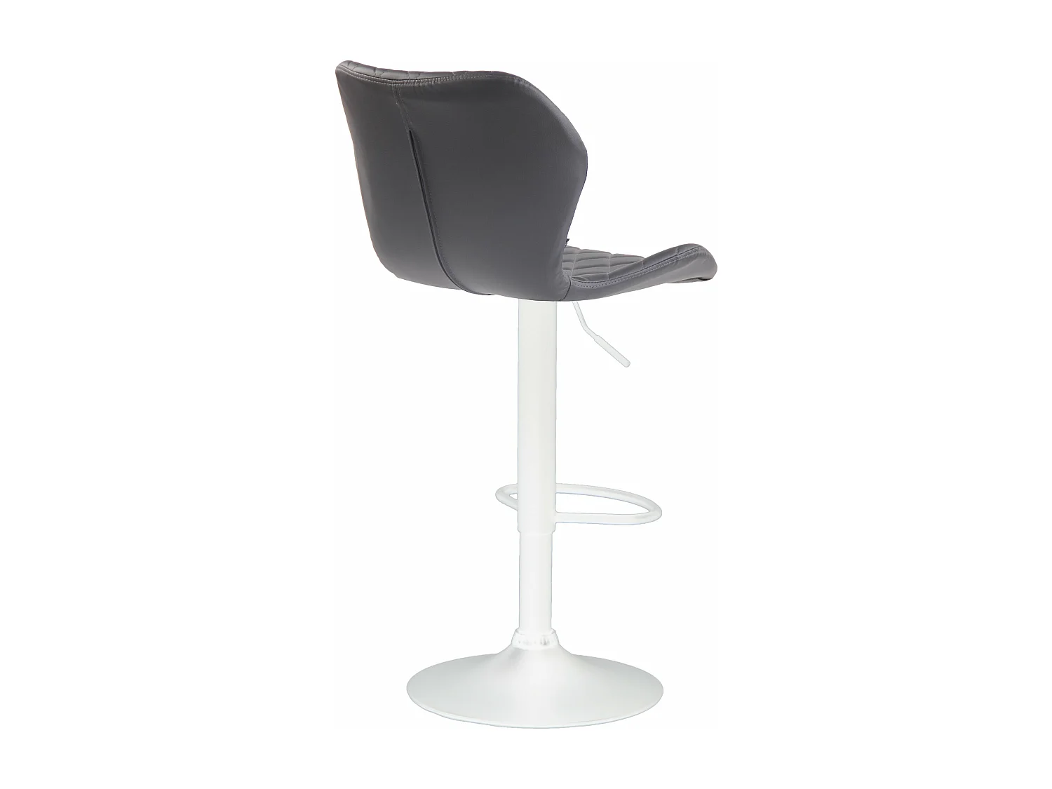 Tabouret de bar x1 métal blanche 47 x 51 x 88 cm 10_0004652