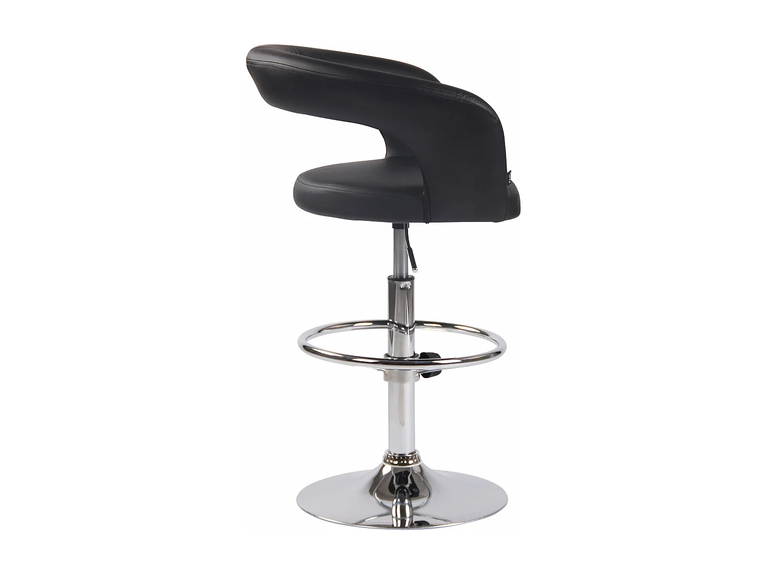 Tabouret de bar x1 métal argentée 58 x 47 x 82 cm 10_0004988