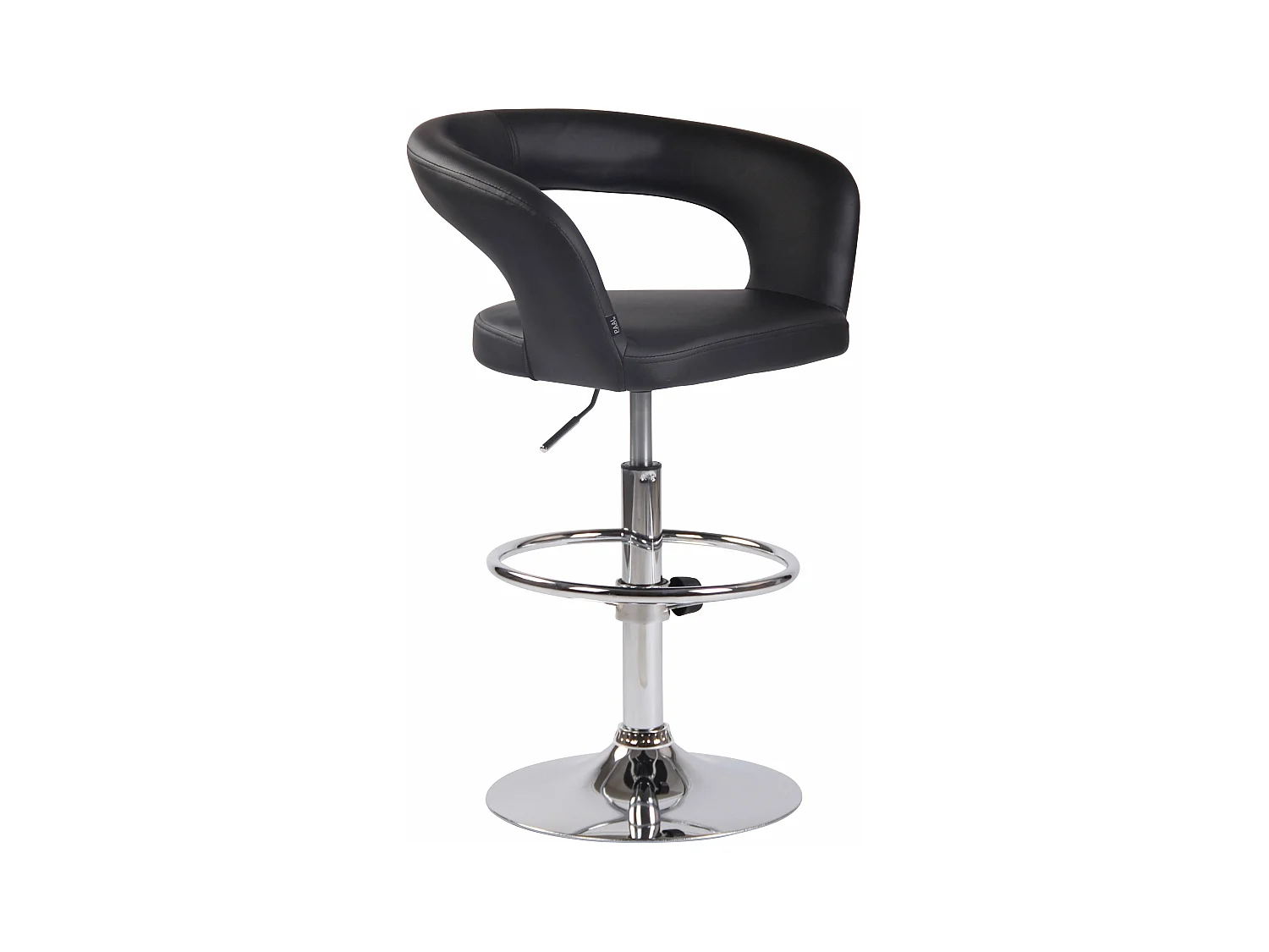 Tabouret de bar x1 métal argentée 58 x 47 x 82 cm 10_0004988