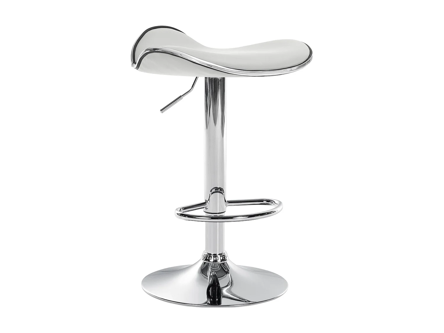 Tabouret de bar x1 métal blanche 45 x 45 x 71 cm 10_0005377