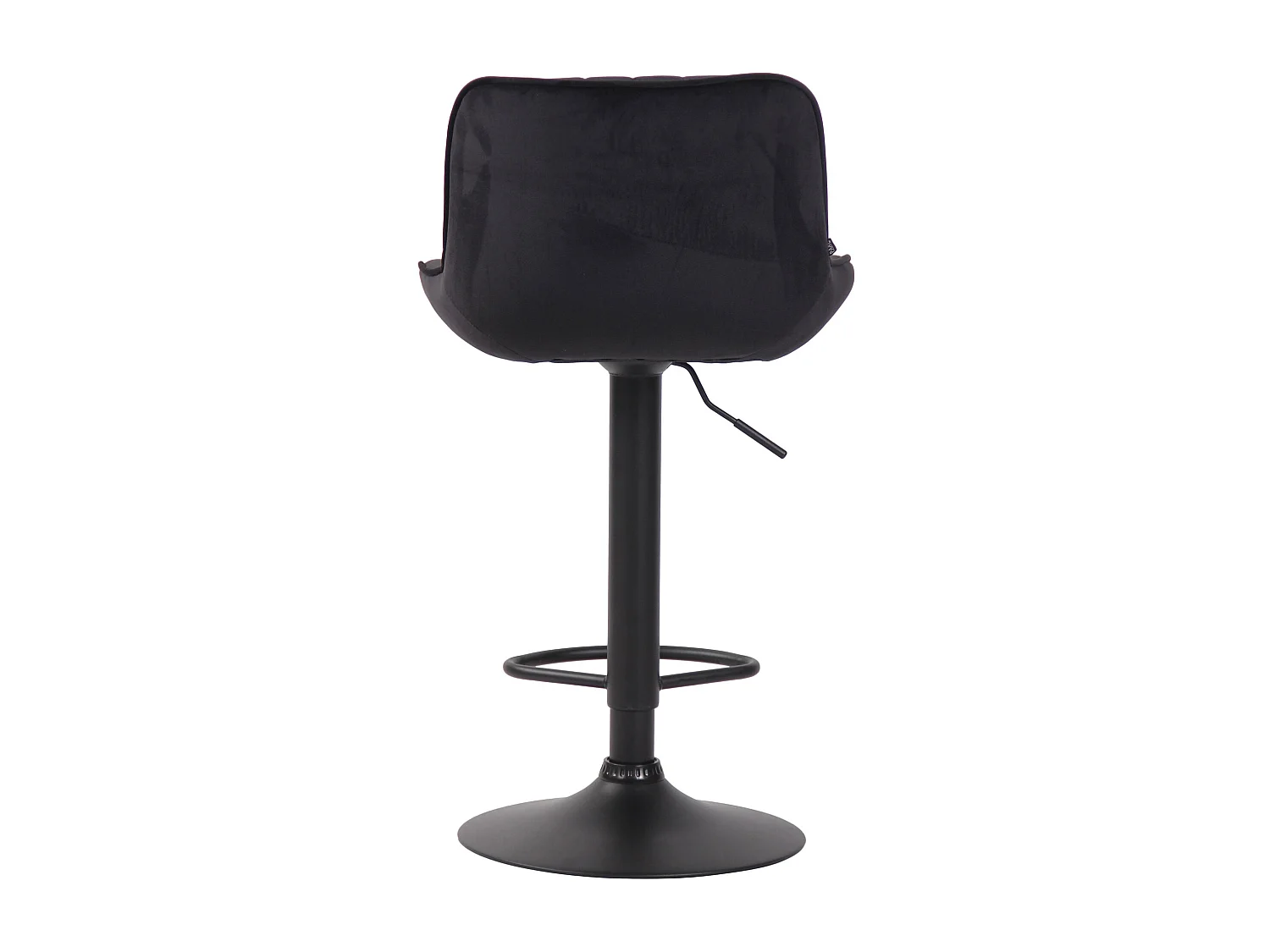 Tabouret de bar chaise métal argentée 50 x 50 x 86 cm 10_0005114