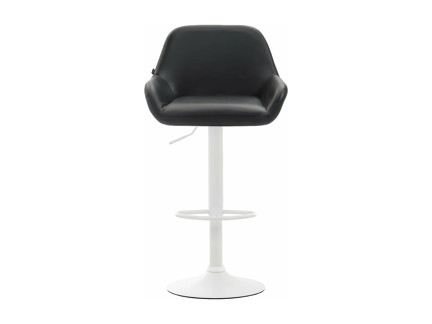 Lot de 2 tabourets métal blanche 51 x 52 x 89 cm 10_0004028