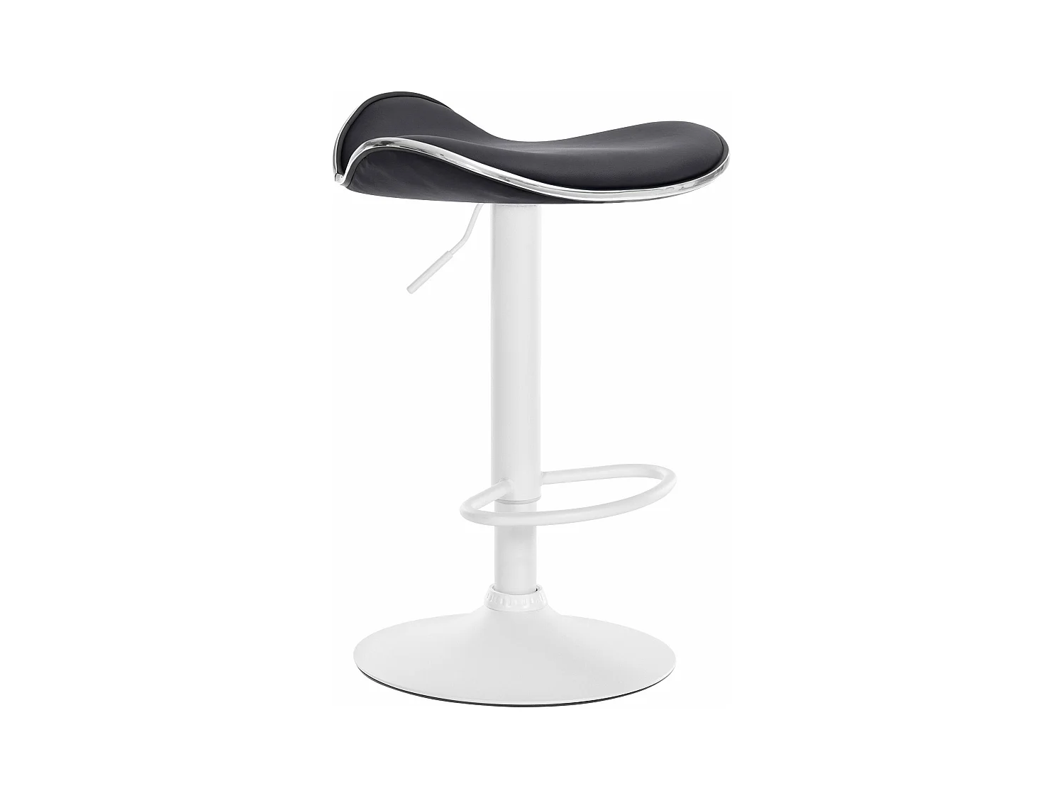 Tabouret de bar x1 métal blanche 45 x 45 x 71 cm 10_0005386
