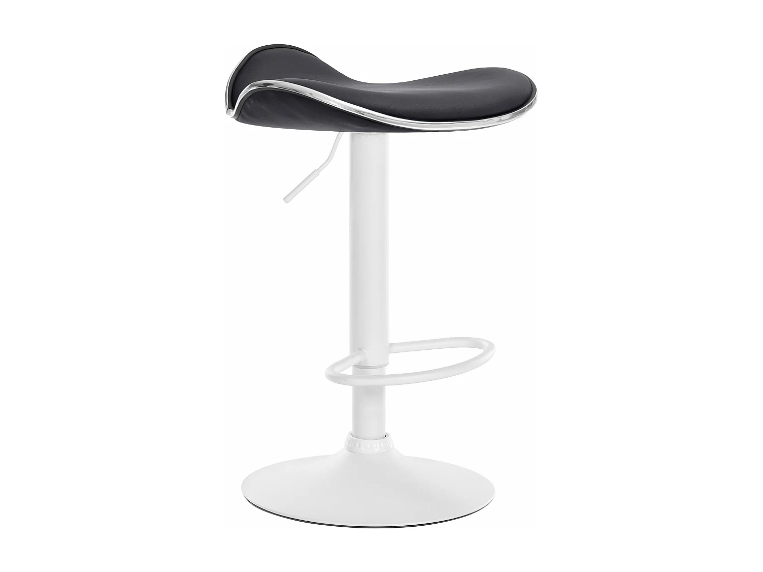 Tabouret de bar x1 métal blanche 45 x 45 x 71 cm 10_0005386