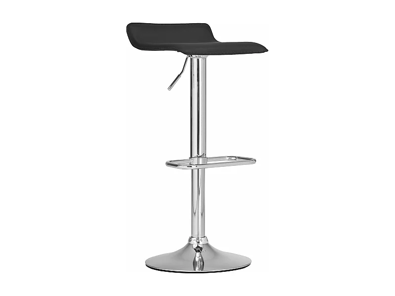 Tabouret de bar x1 métal argentée 38 x 41 x 65 cm 10_0004797