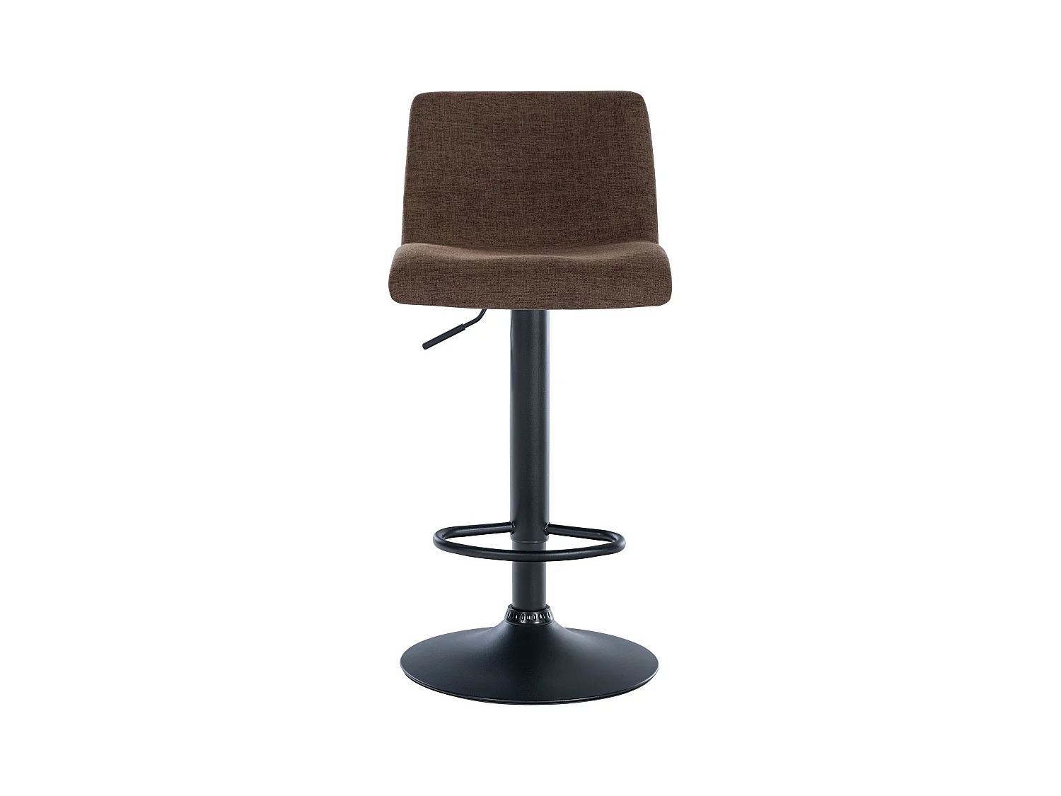 Lot de 2 tabourets métal marron 39 x 36 x 84 cm 10_0004050